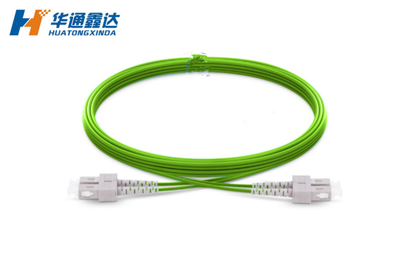 武漢OM5 SC/UPC-SC/UPC 雙芯雙工光纖跳線
